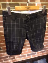 2015年尚购休闲格子短裤